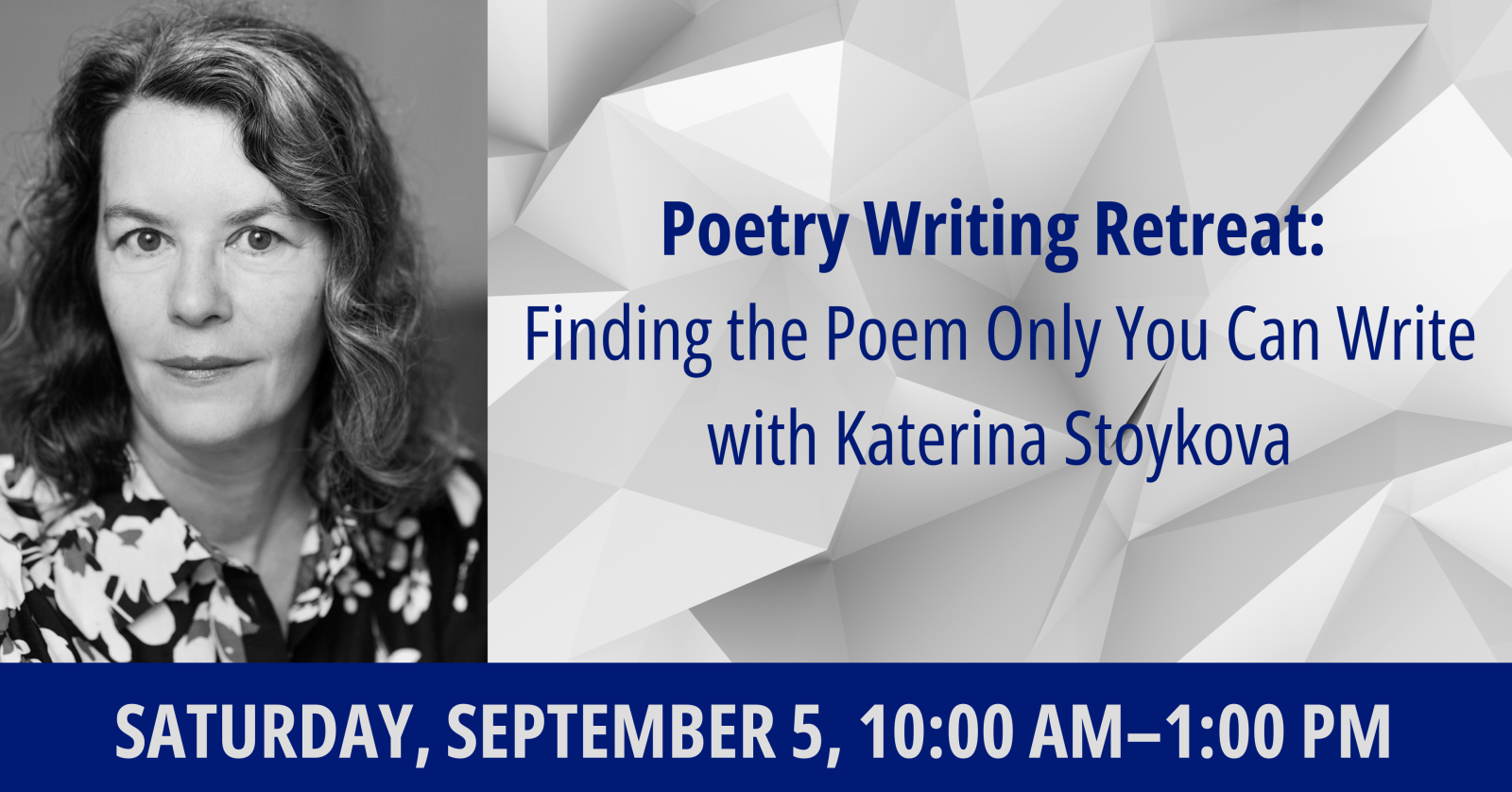 Poetry Writing Retreat: Finding the Poem Only You Can Write